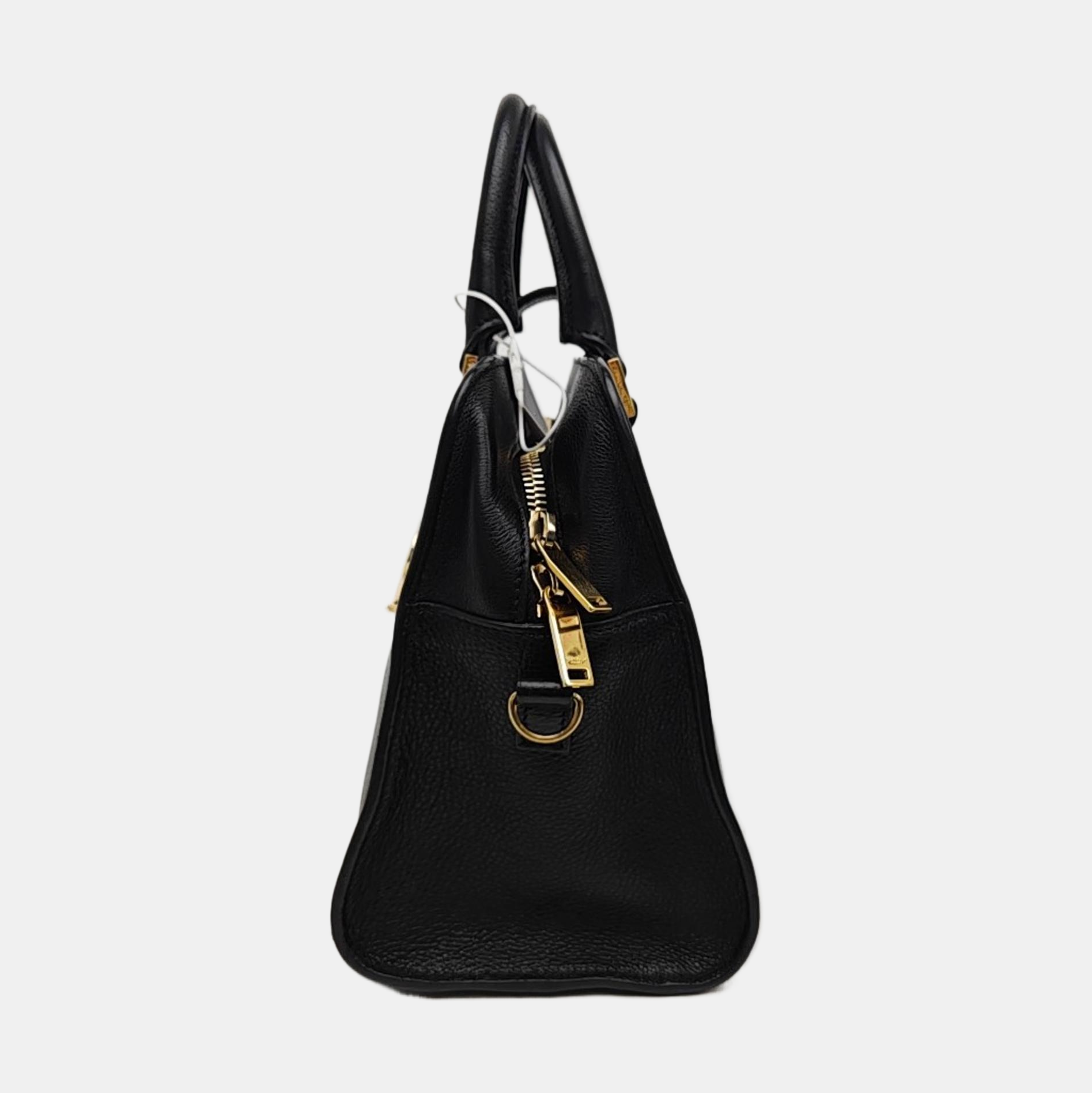 MONOGRAM CABAS Calfskin Black