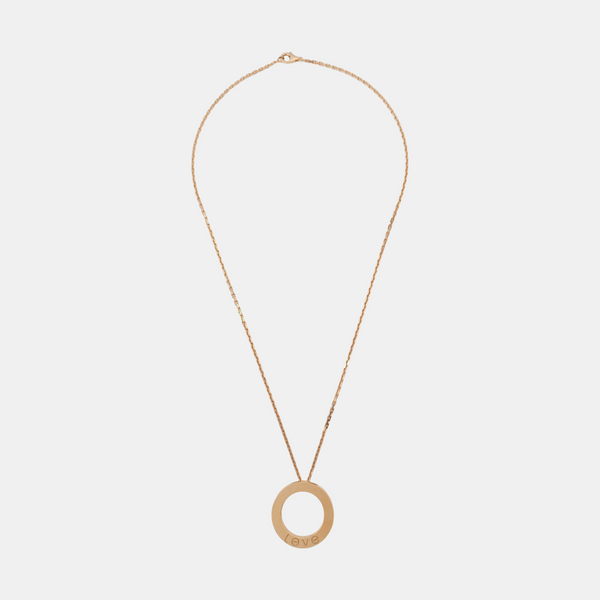 LOVE 18k Rose Gold Necklace