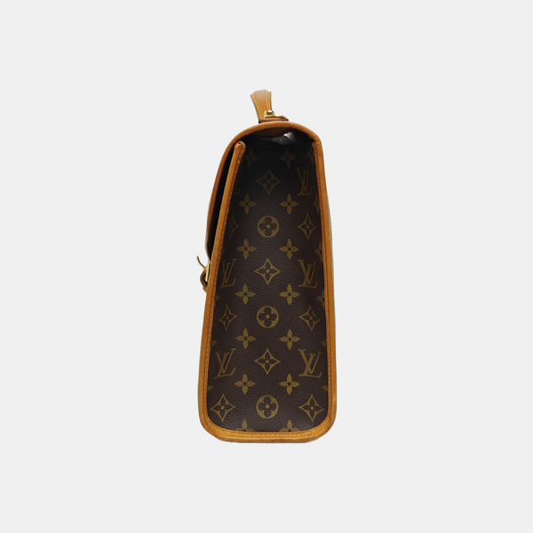 BEL AIR GM Monogram Coated Canvas Brown