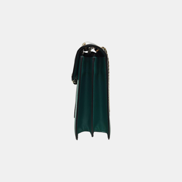 SERPENTI FOREVER Medium Calfskin Green
