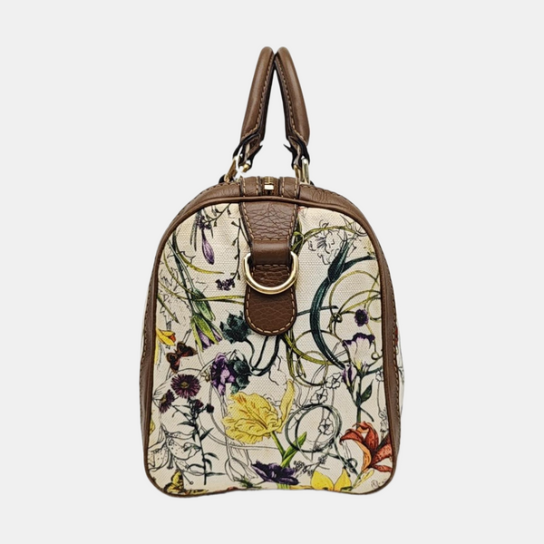Canvas Shoulder Bag Beige