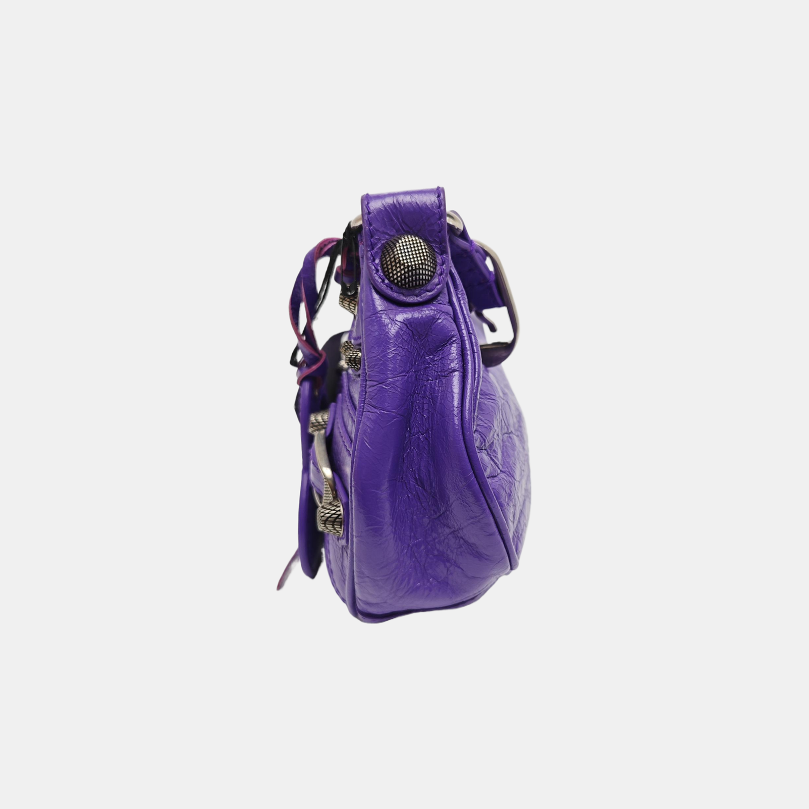 Le Cagole XS Calfskin Purple
