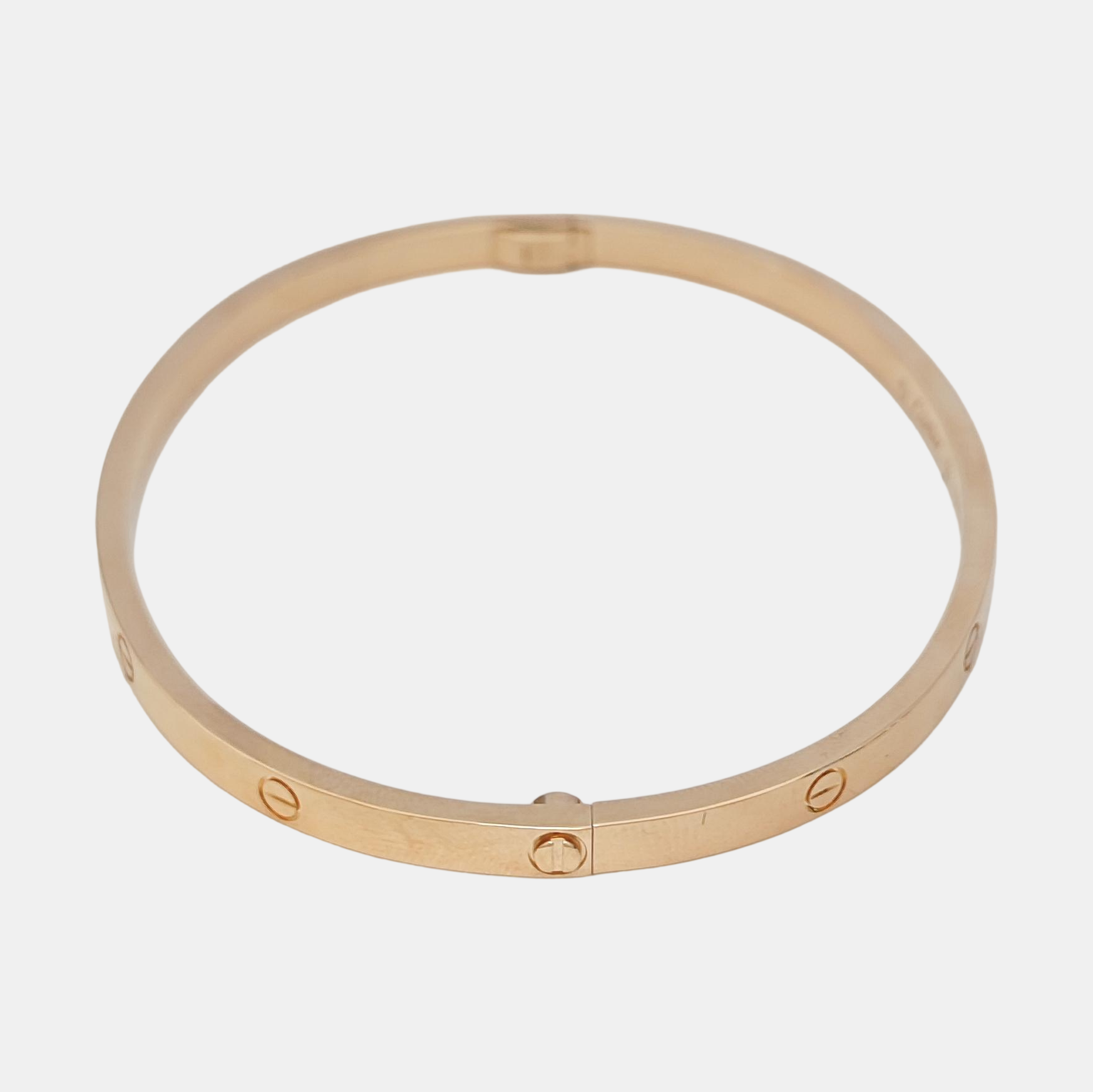 LOVE 18k Rose Gold Bangle