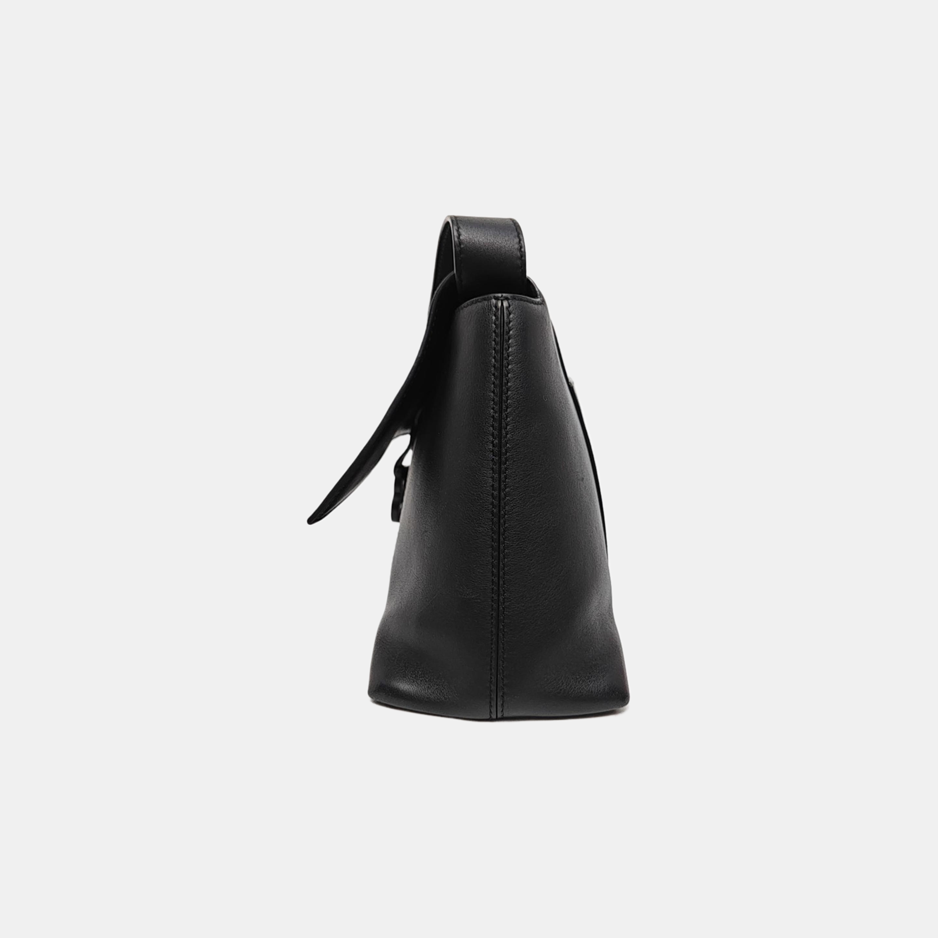 Downtown Small Quilted Calfskin Black