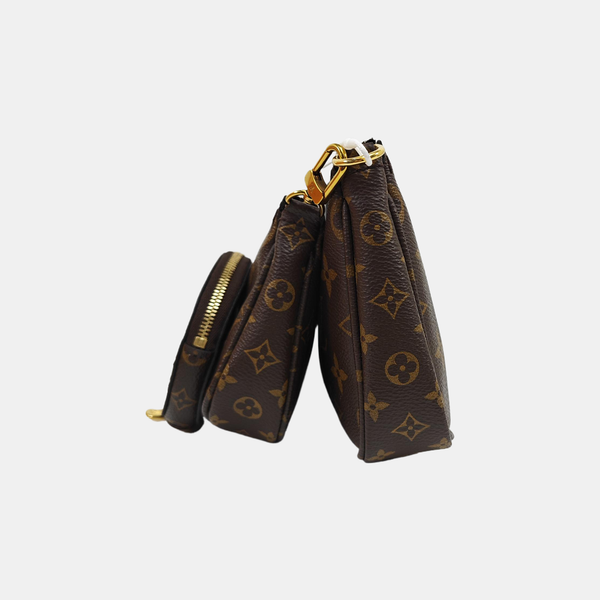 MULTI Monogram Coated Canvas Brown