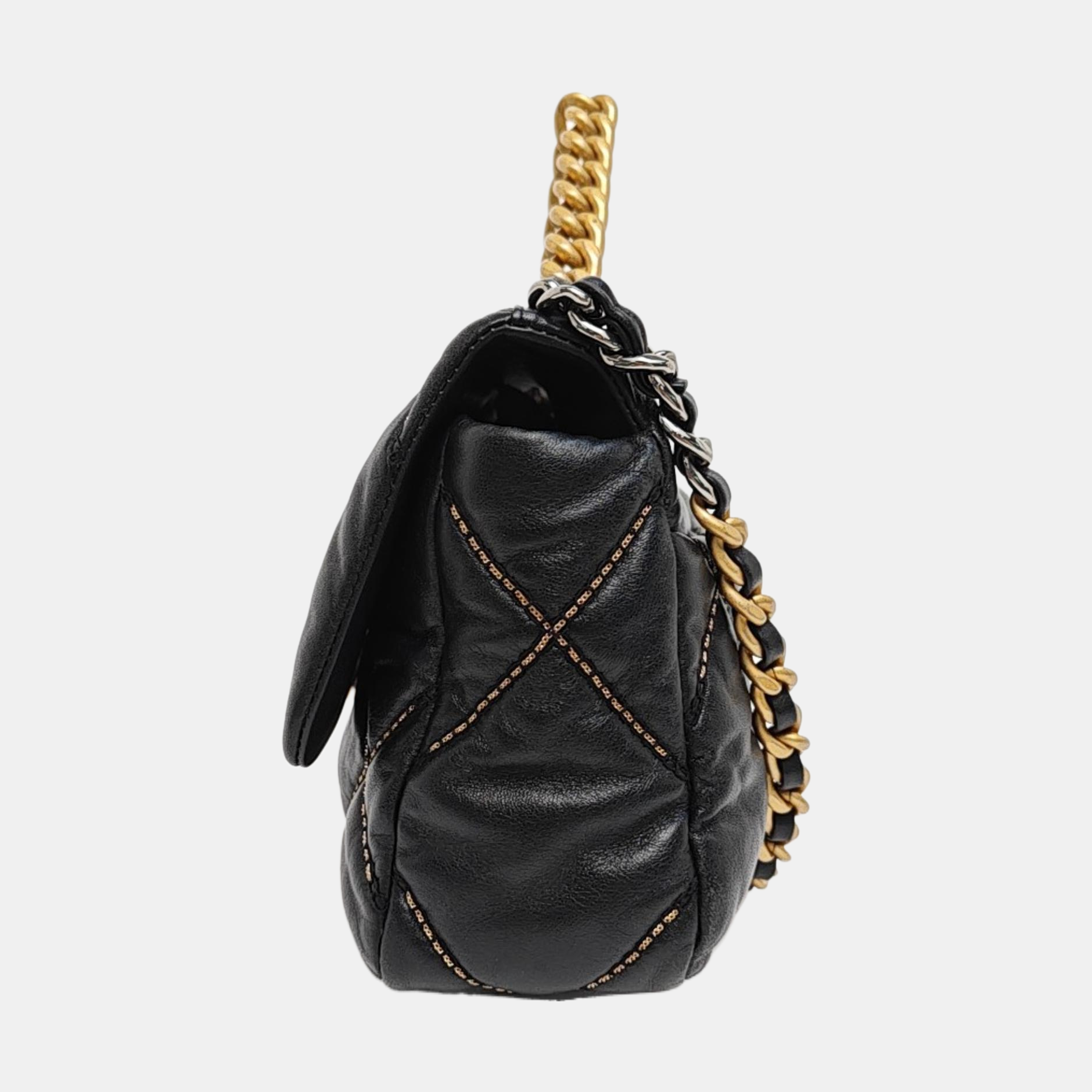 Quilted Lambskin Small Black