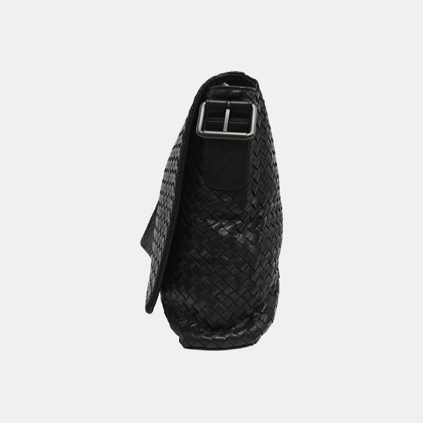 Calfskin Shoulder Bag Black