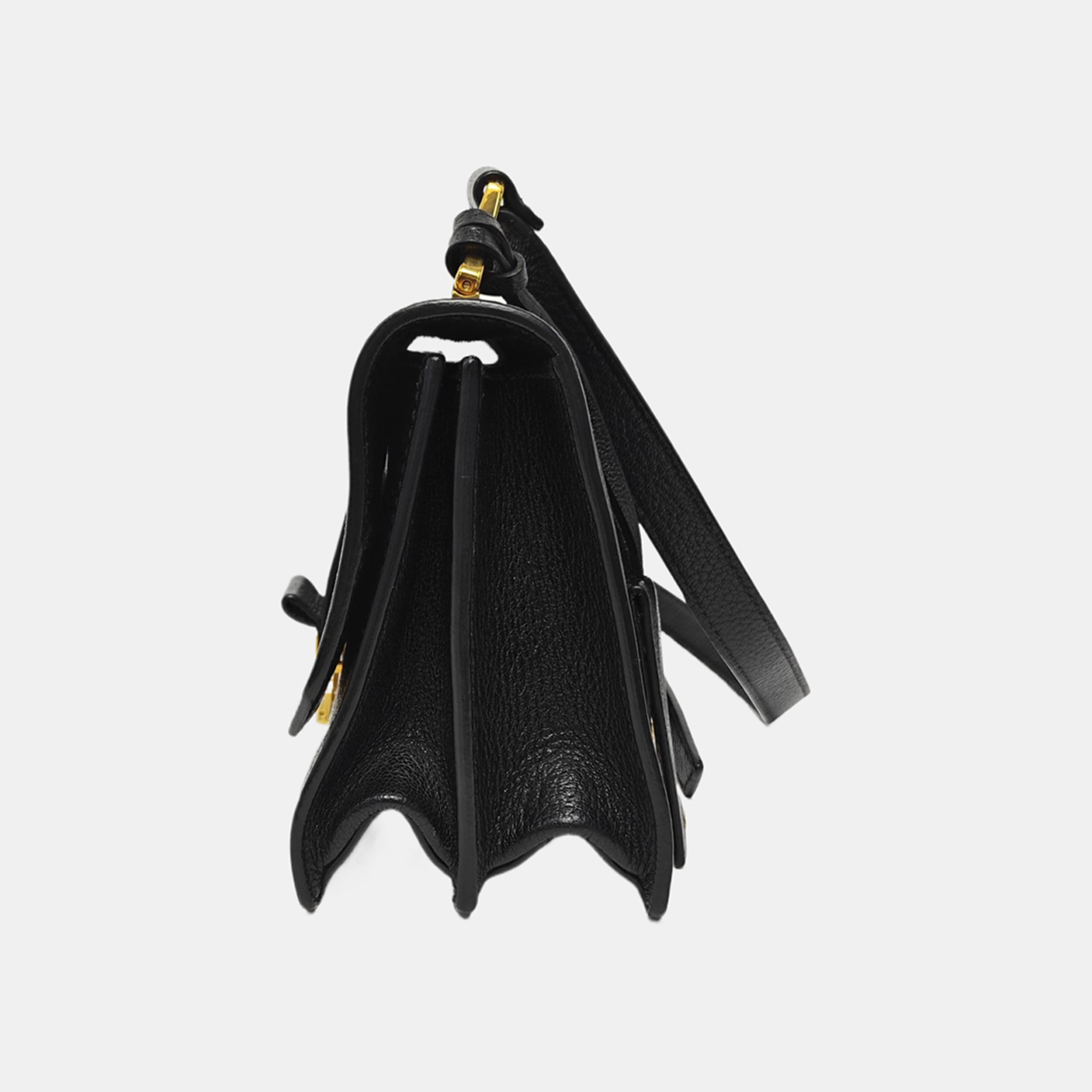 Miu Lady Calfskin Black