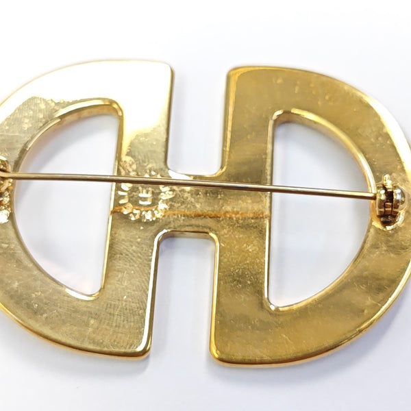 Metal Gold Brooch