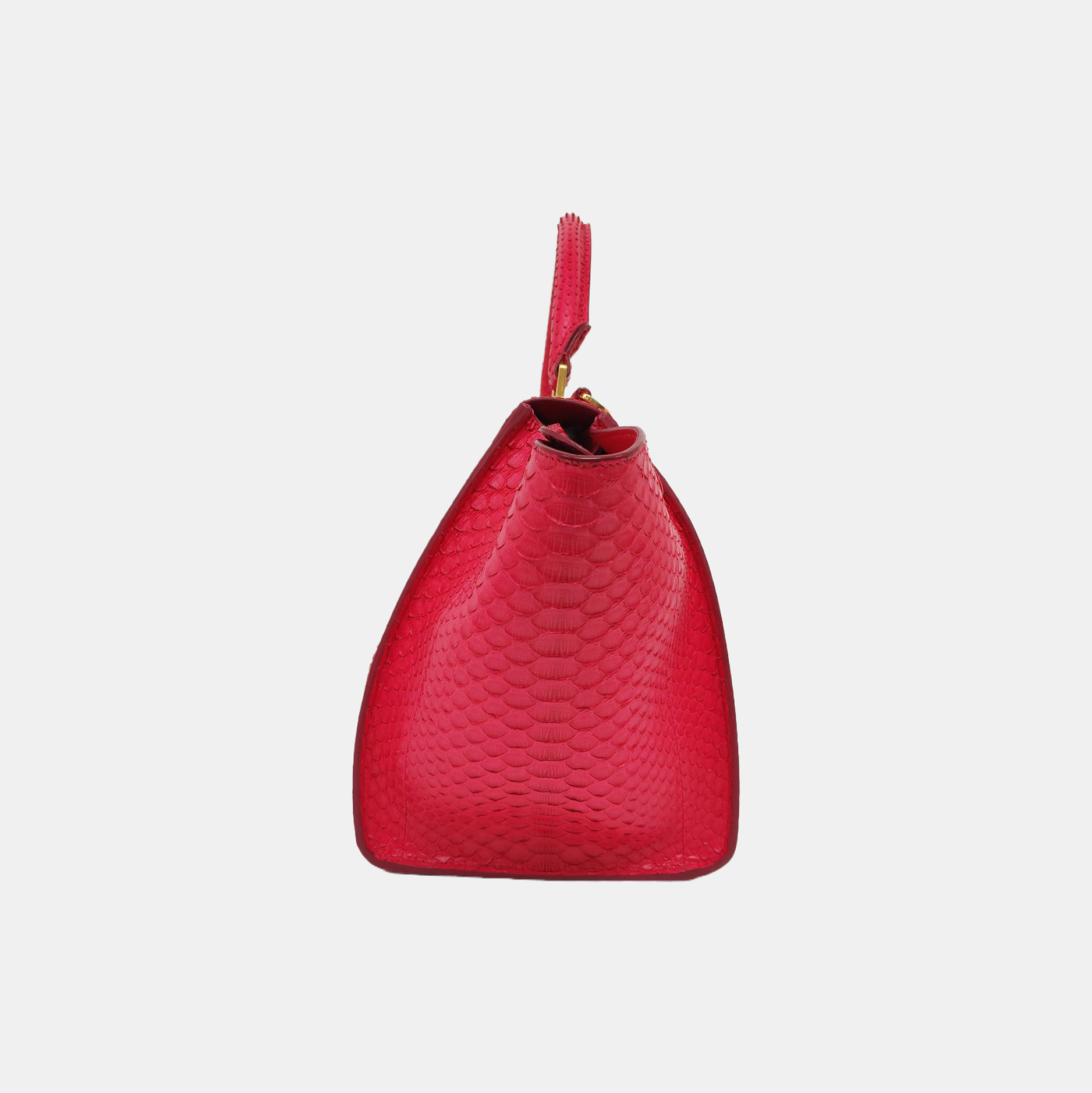 TRAPEZE Medium Python Pink