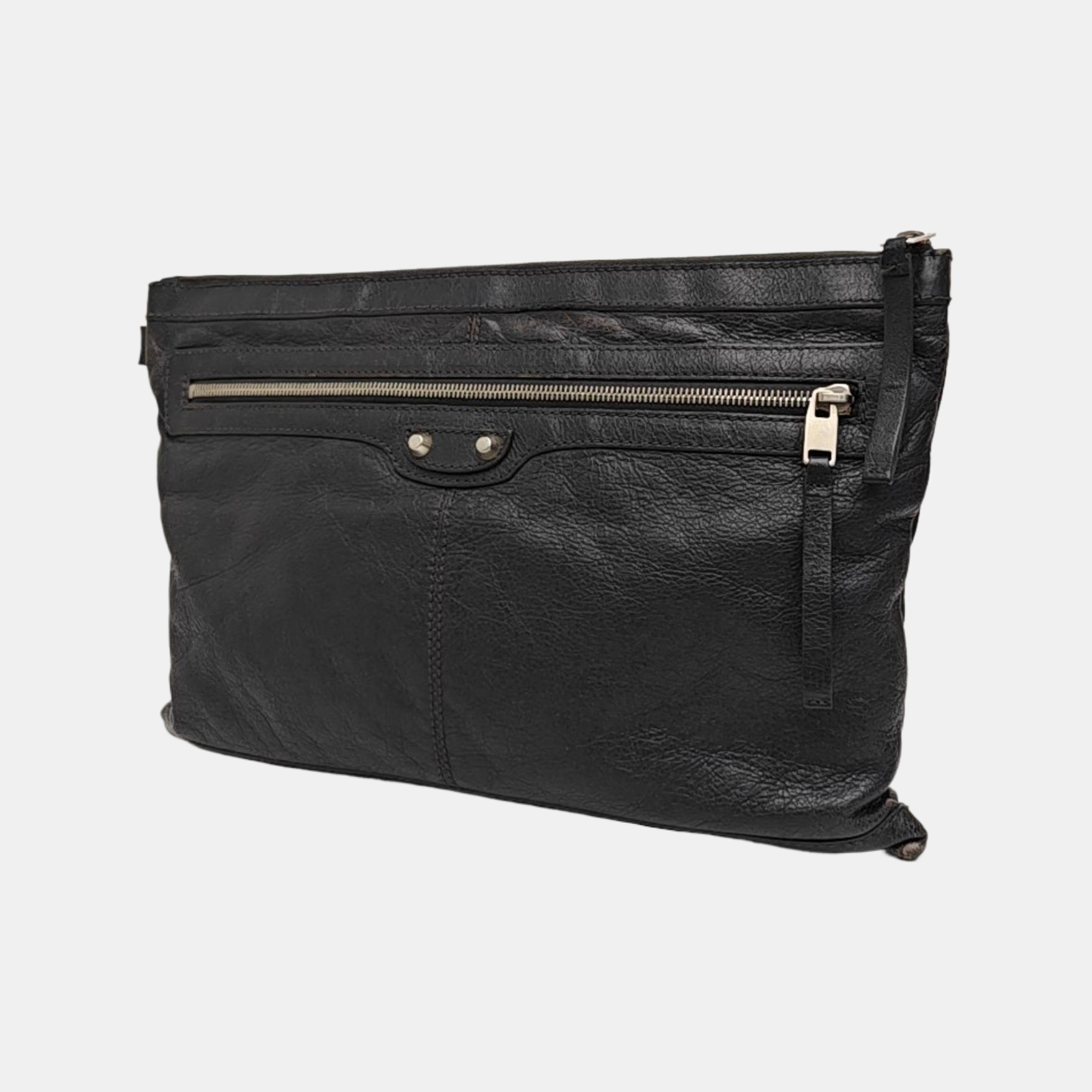 Classic City Medium Lambskin Gray