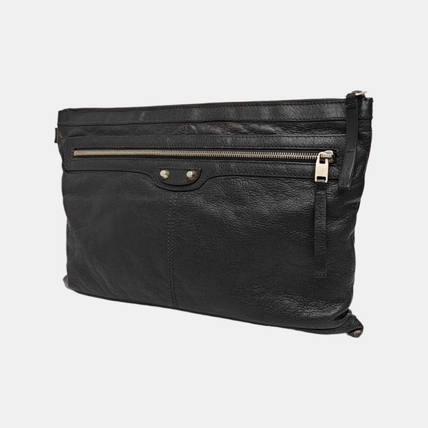 Classic City Medium Lambskin Gray