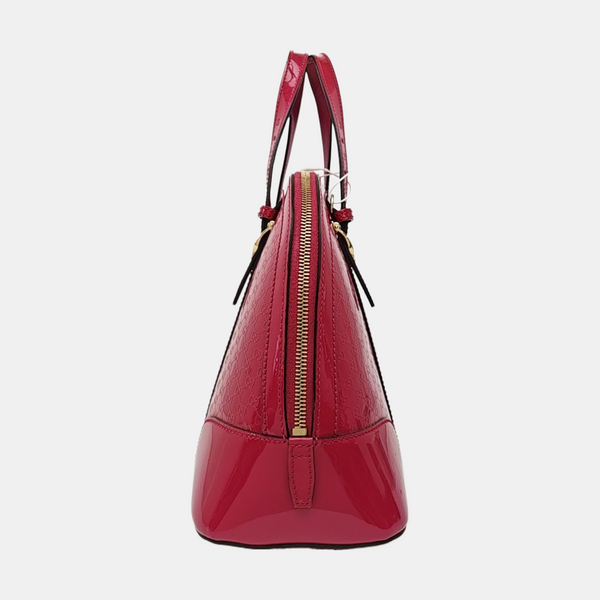 Microguccissima Monogram Calfskin Red