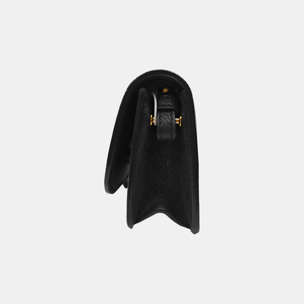 Buckle Calfskin Black