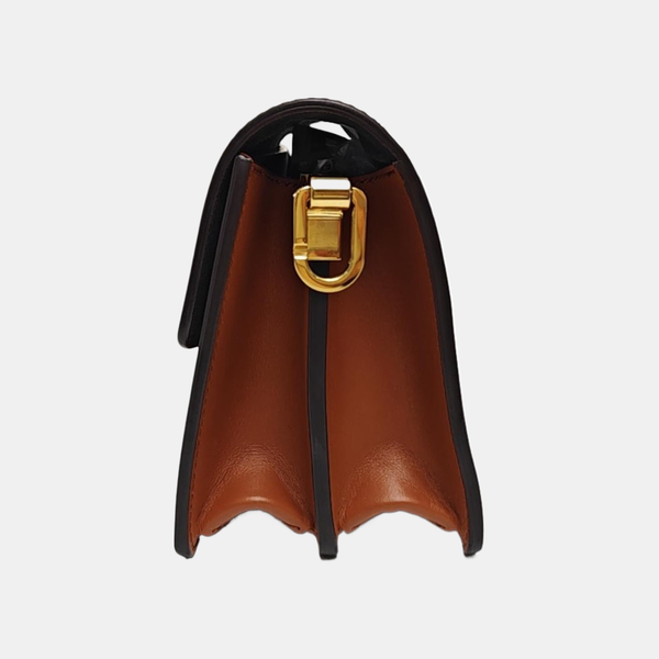 DAUPHINE Mini Monogram Coated Canvas Brown