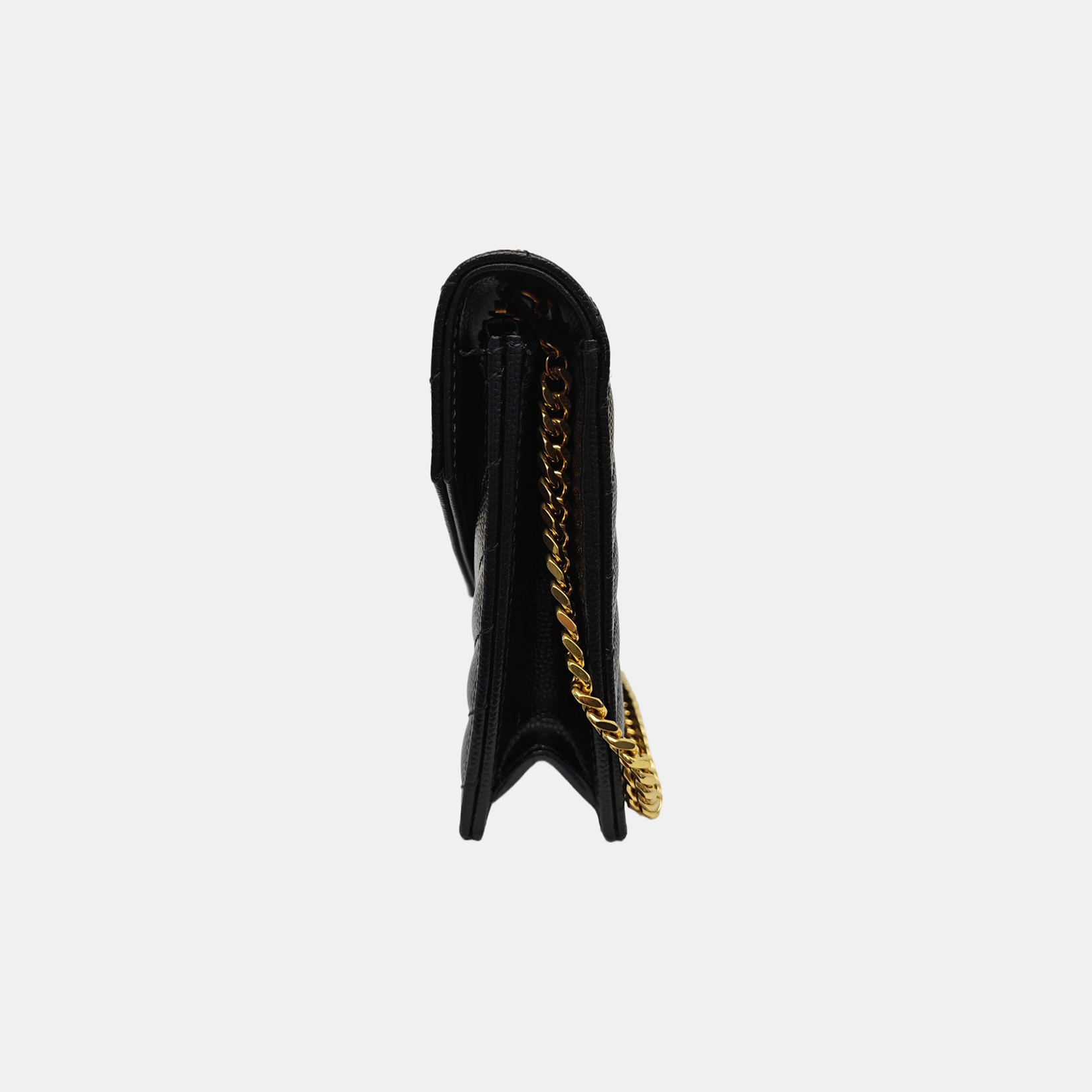 MONOGRAM WOC Chevron Calfskin Black