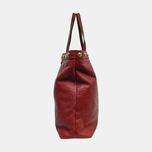 Monogram Calfskin Red