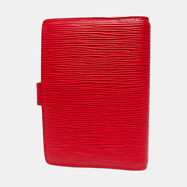 Leather Notebook Red