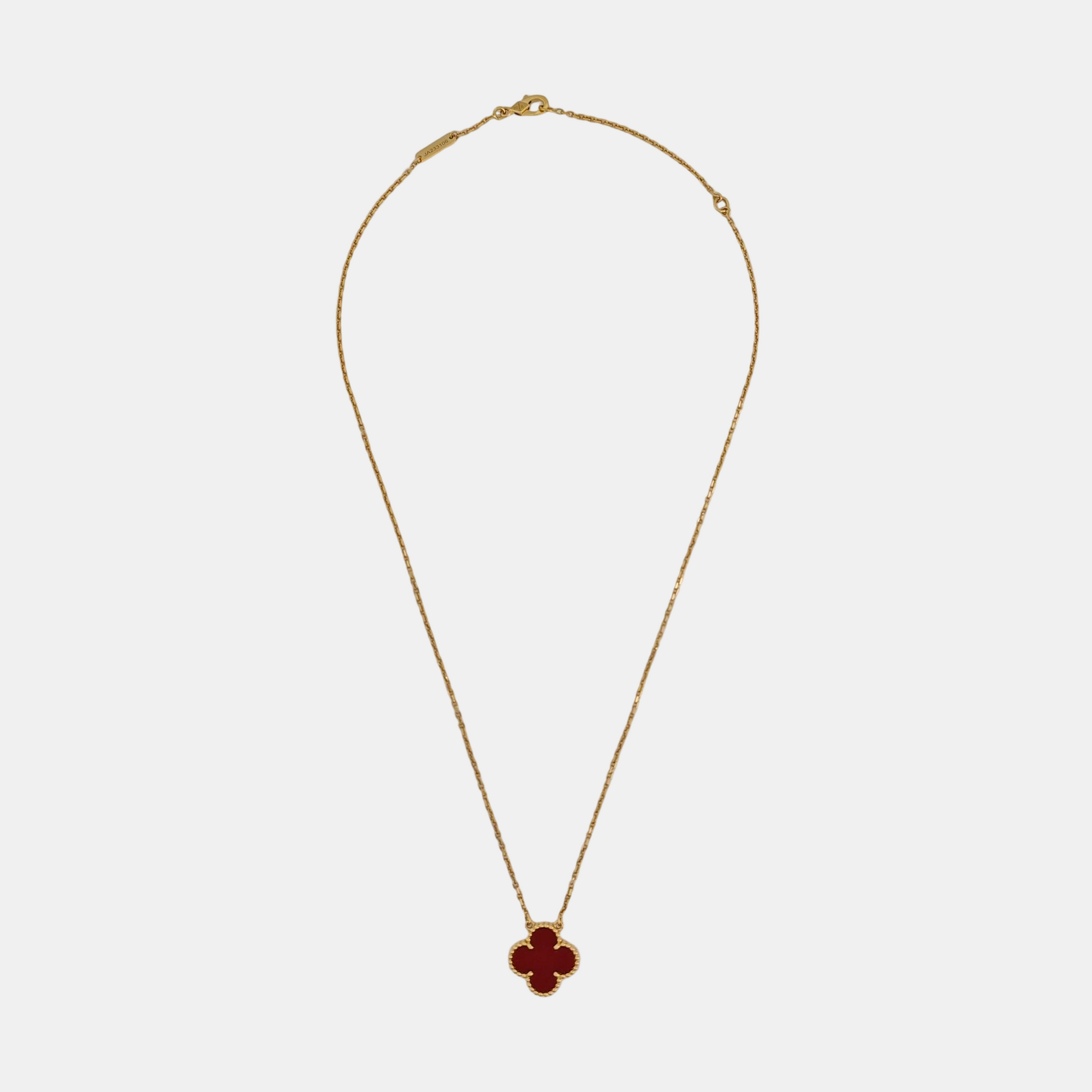 Vintage Alhambra 18k Gold Necklace