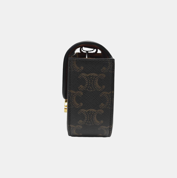 TRIOMPHE Mini Coated Canvas Black