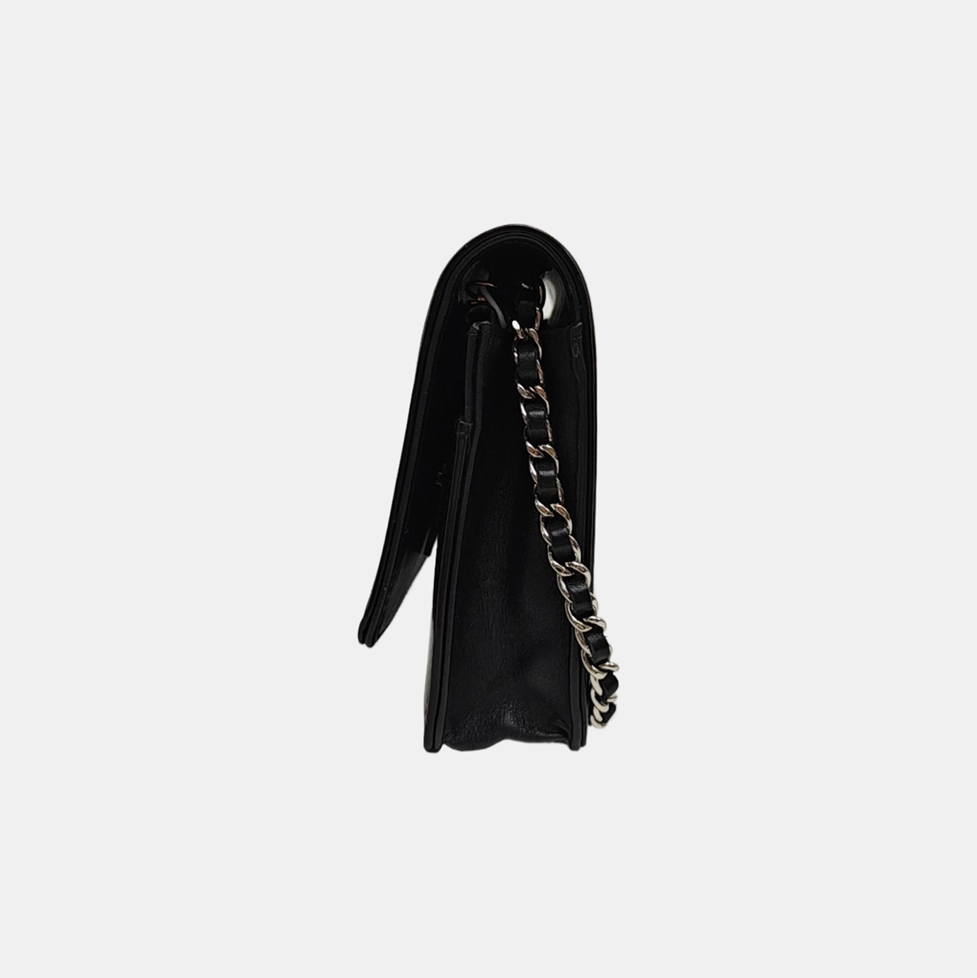 BOY CHANEL WOC Patent Leather Black