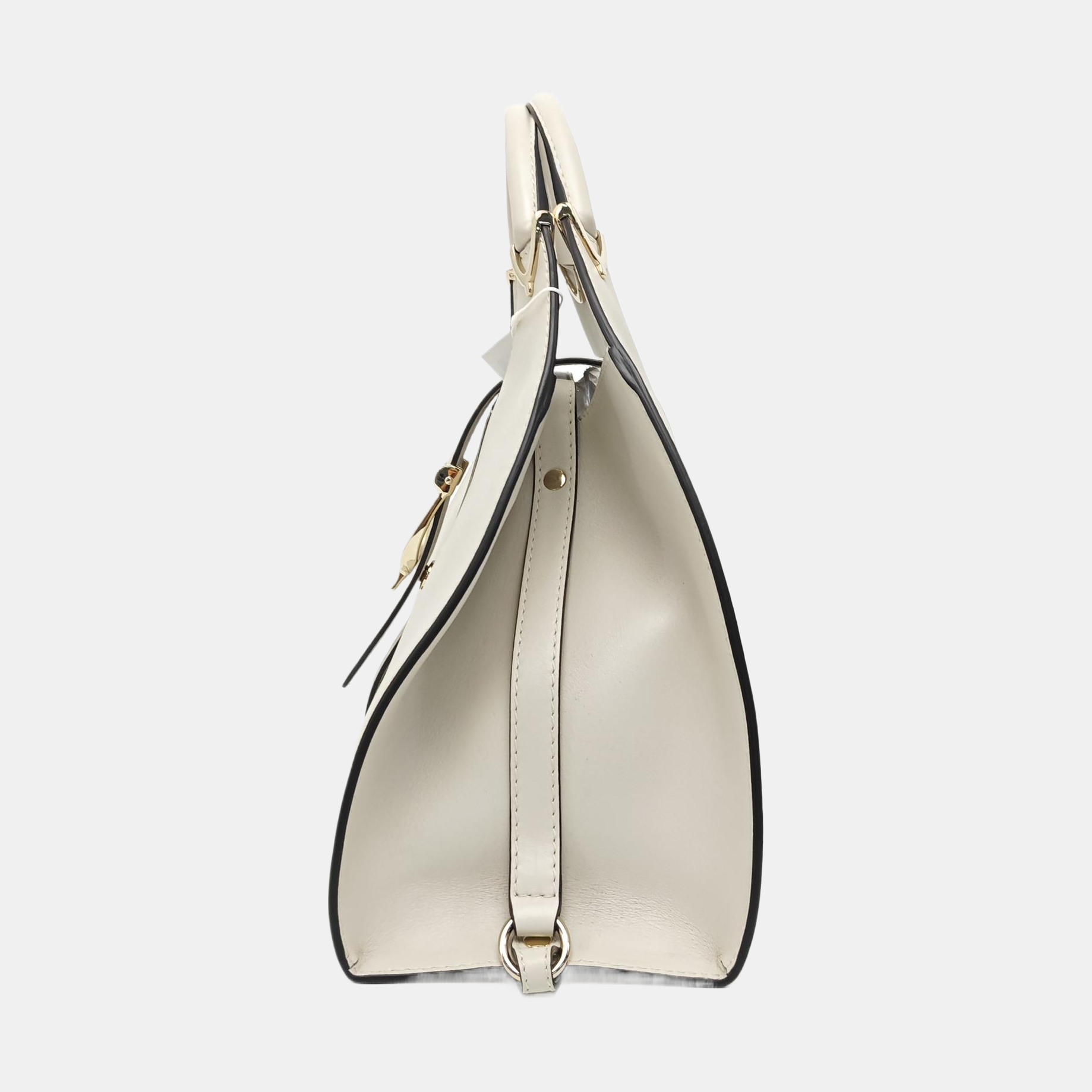 Stirrup Calfskin White