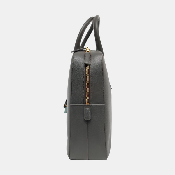 Calfskin Shoulder Bag Gray