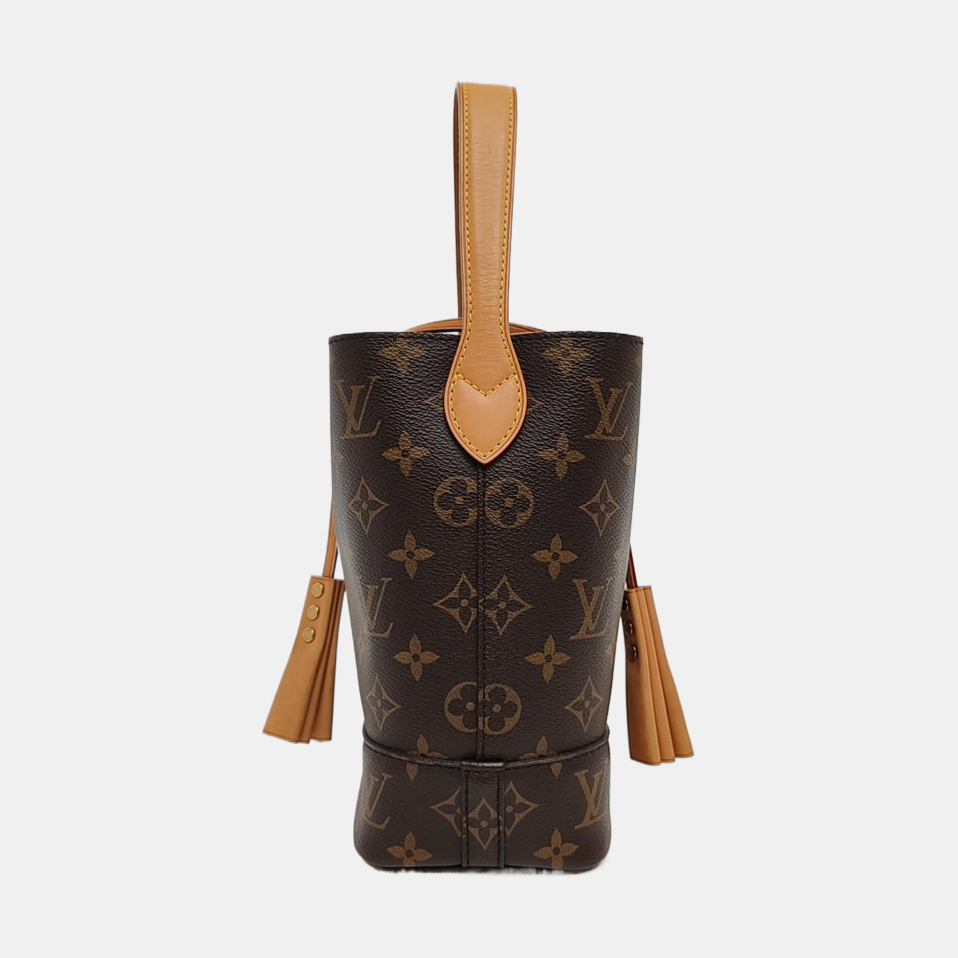 NN14 Monogram Coated Canvas Brown