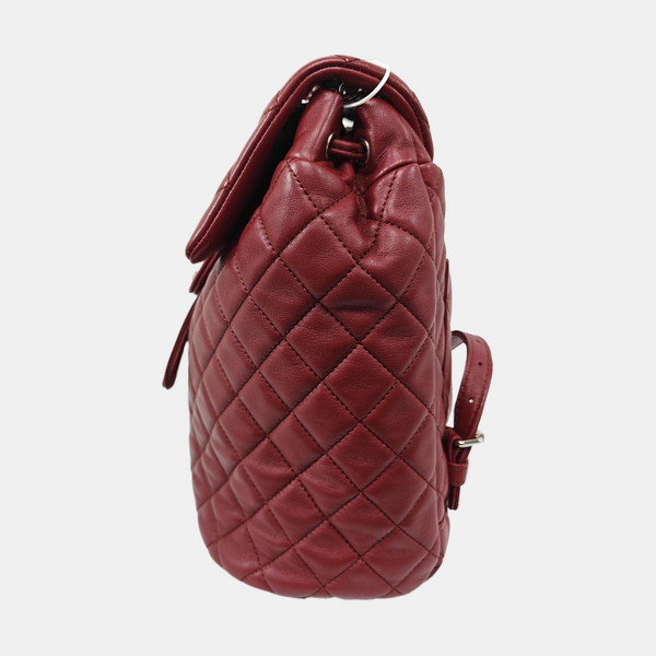 URBAN SPIRIT Small Quilted Lambskin Red