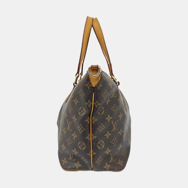 PALERMO PM Monogram Coated Canvas Brown