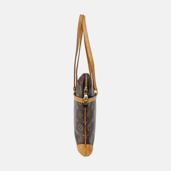 COUSSIN GM Monogram Coated Canvas Brown