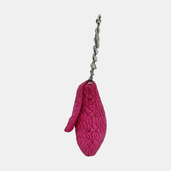 Crystal Quilted Lambskin Red