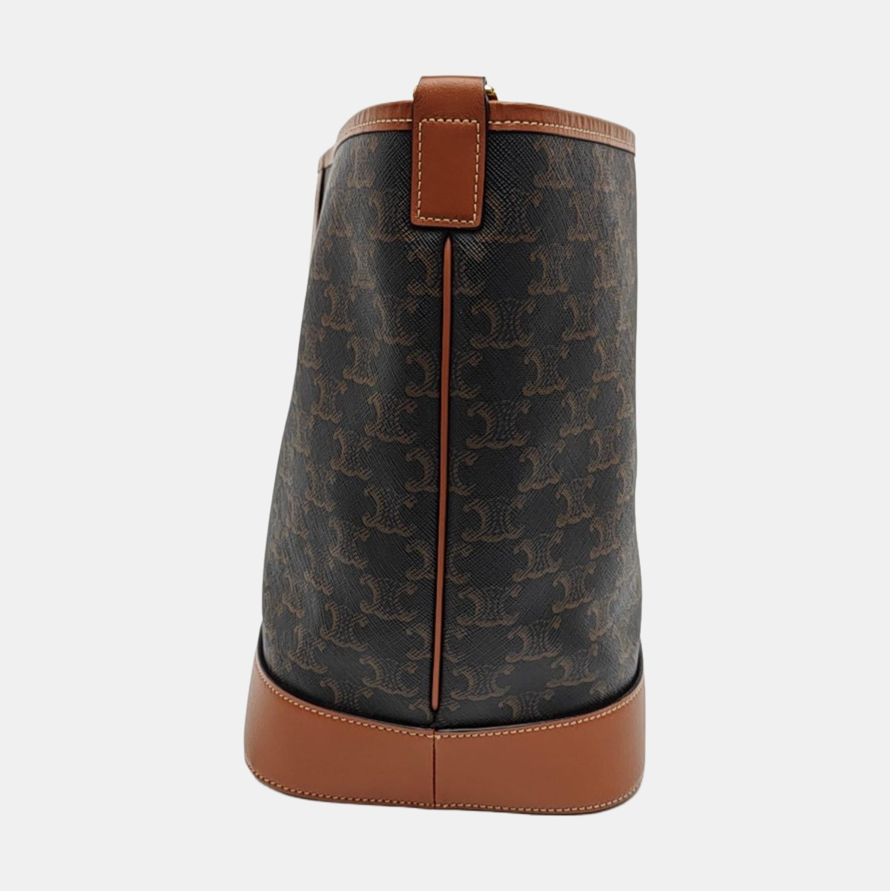 TRIOMPHE CANVAS Medium Coated Canvas Brown