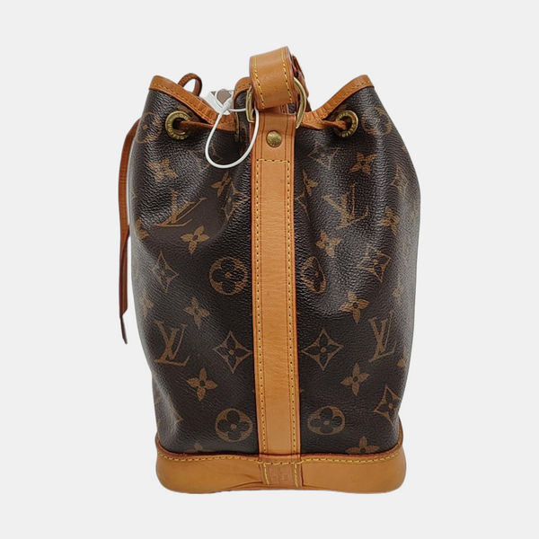 NOÉ BB Monogram Coated Canvas Brown
