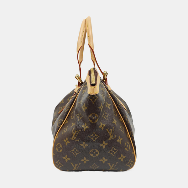 TIVOLI GM Monogram Coated Canvas Brown