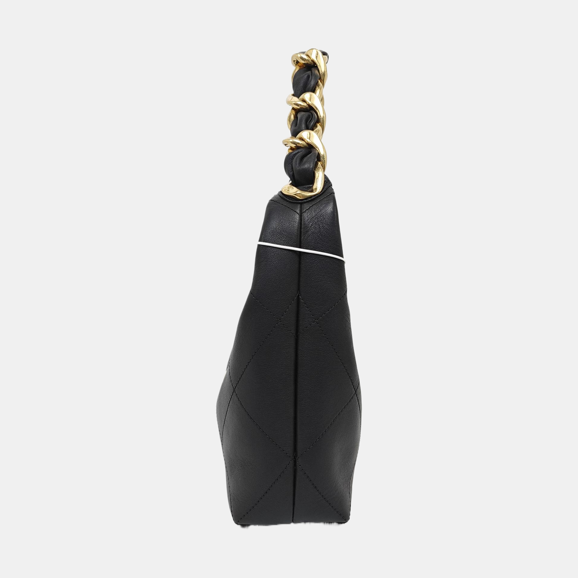 Quilted Calfskin Black