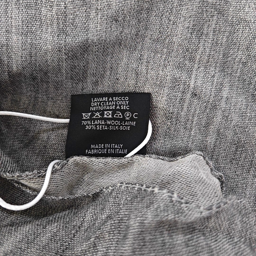 Wool Scarf Gray