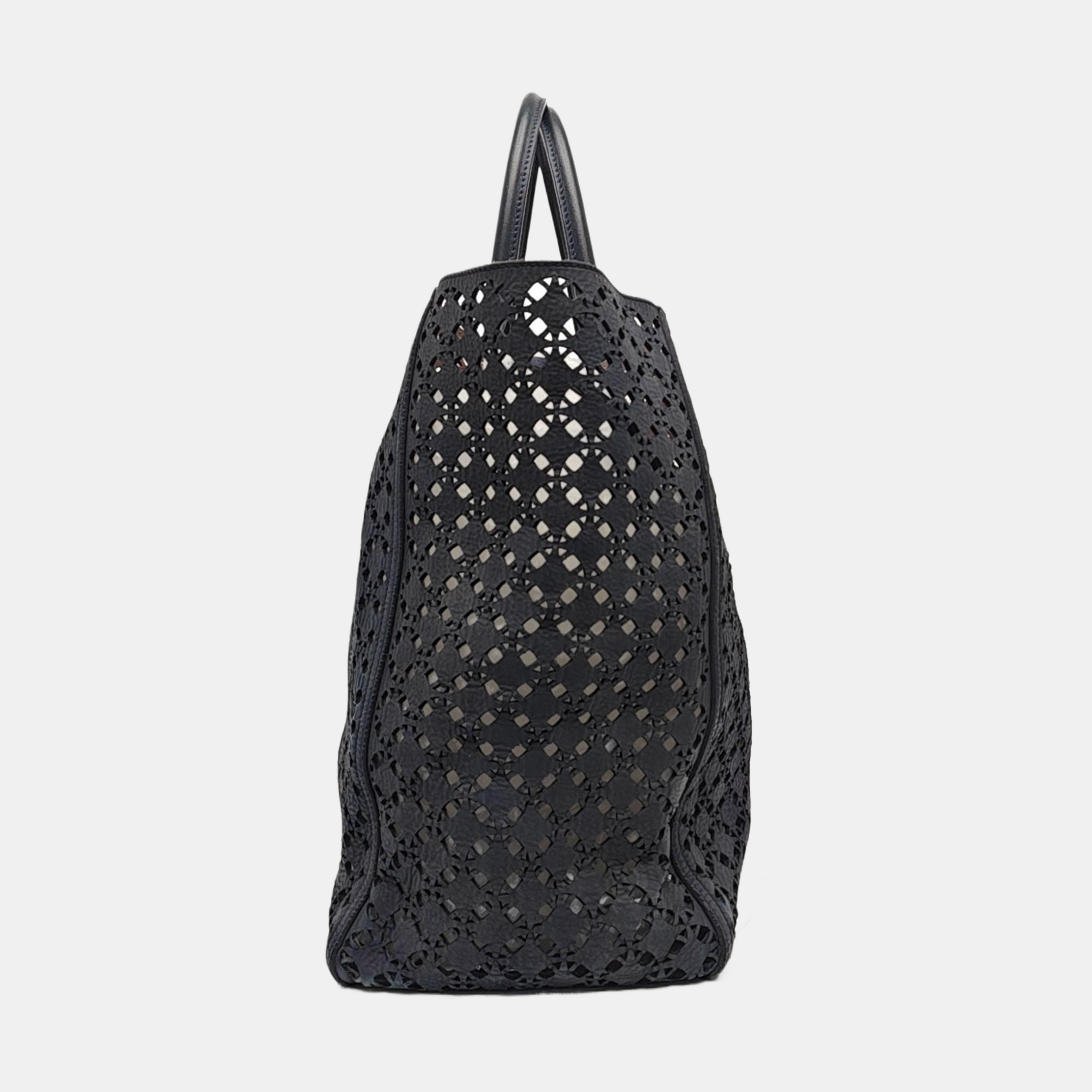 Calfskin Tote Bag Black