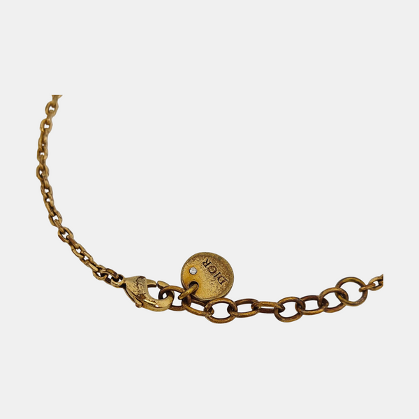 Petit CD Metal Gold Bracelet