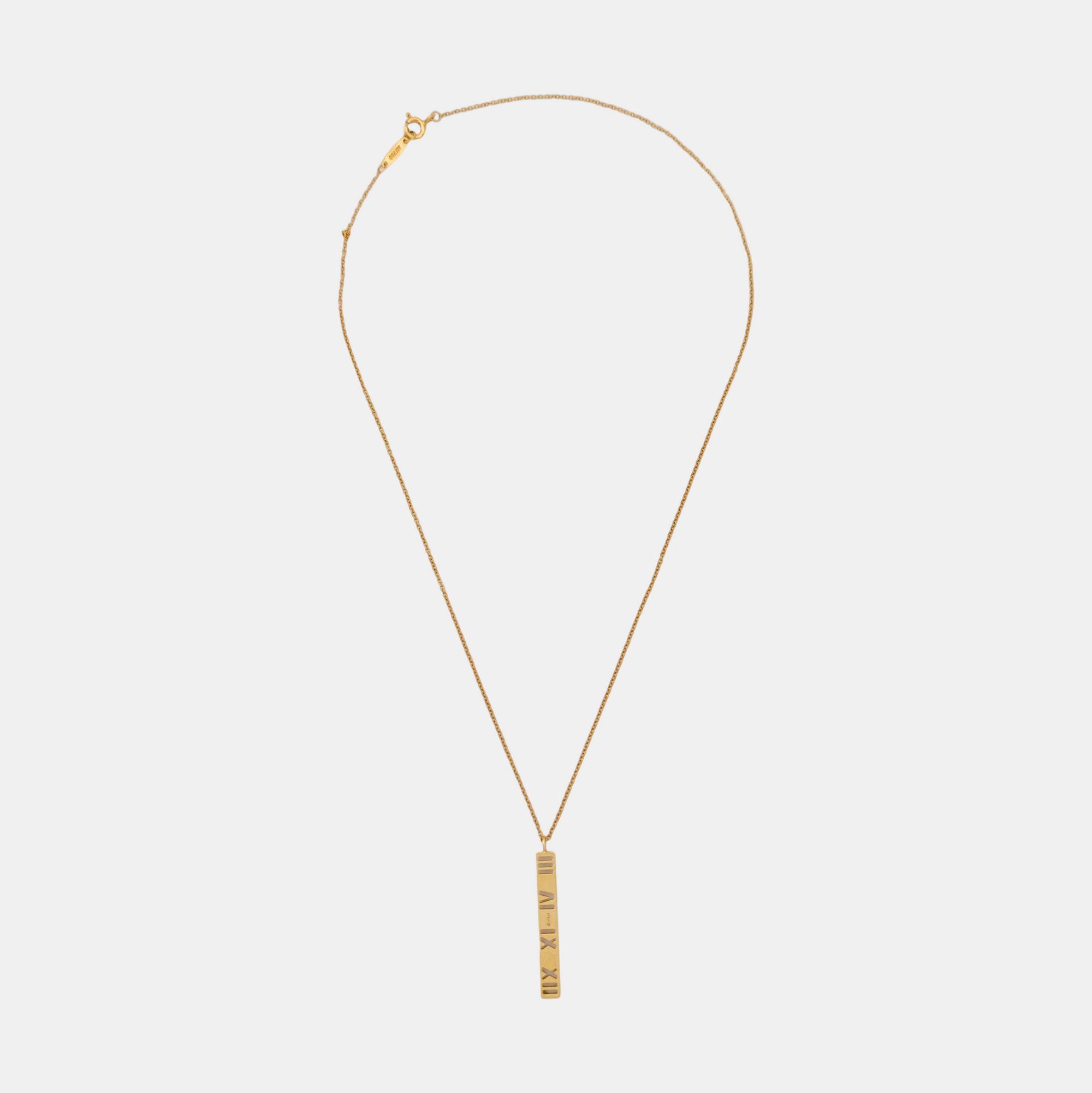 Atlas 18k Gold Rose Gold Necklace