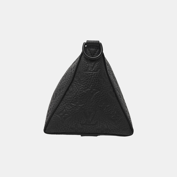 TRIANGLE Monogram Calfskin Black