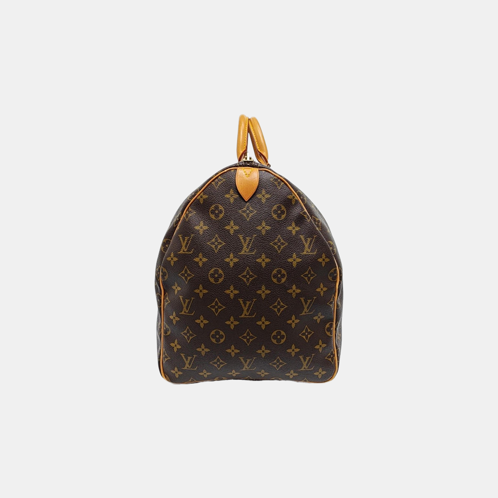 SAC SOUPLE 55 Monogram Coated Canvas Brown