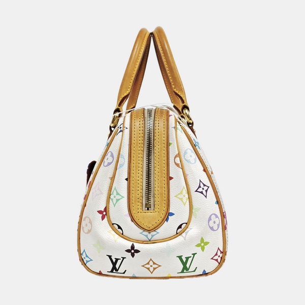 LV × TM PRISCILLA Monogram Coated Canvas White