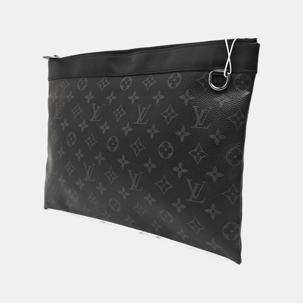 DISCOVERY Monogram Coated Canvas Gray