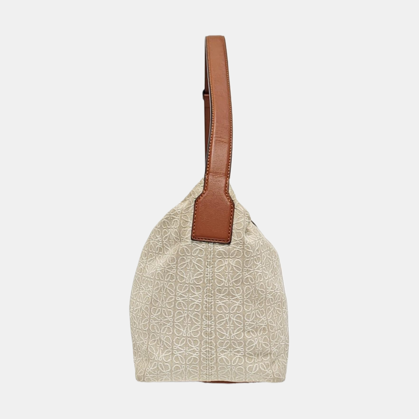 Cubi Monogram Canvas Beige