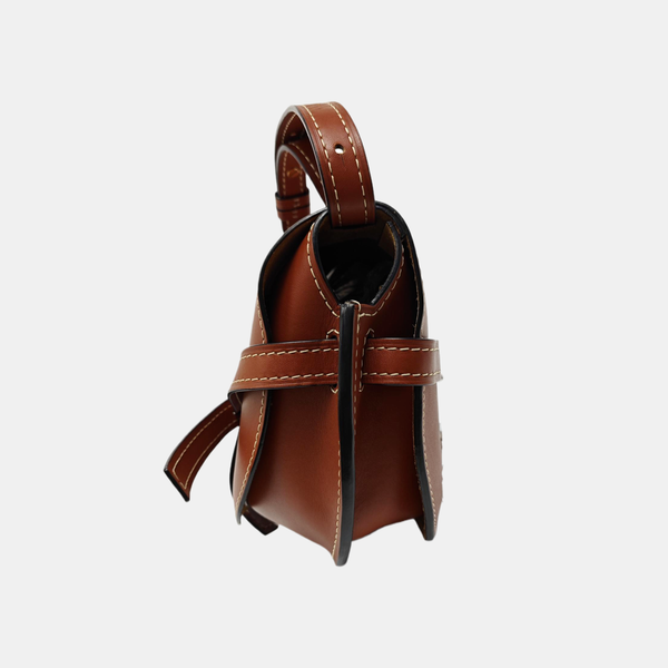 Gate Small Calfskin Brown
