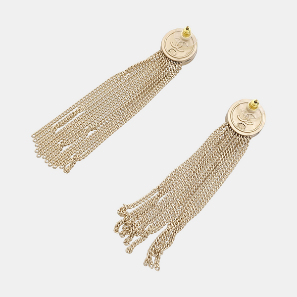 Metal Gold Stud Earrings