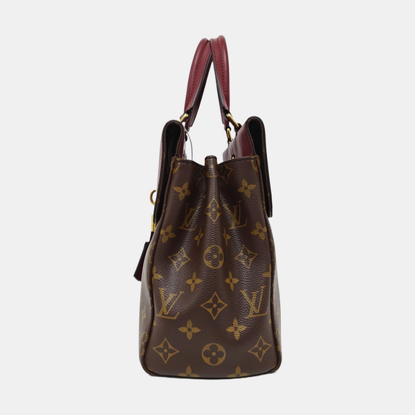 VÉNUS Monogram Coated Canvas Brown