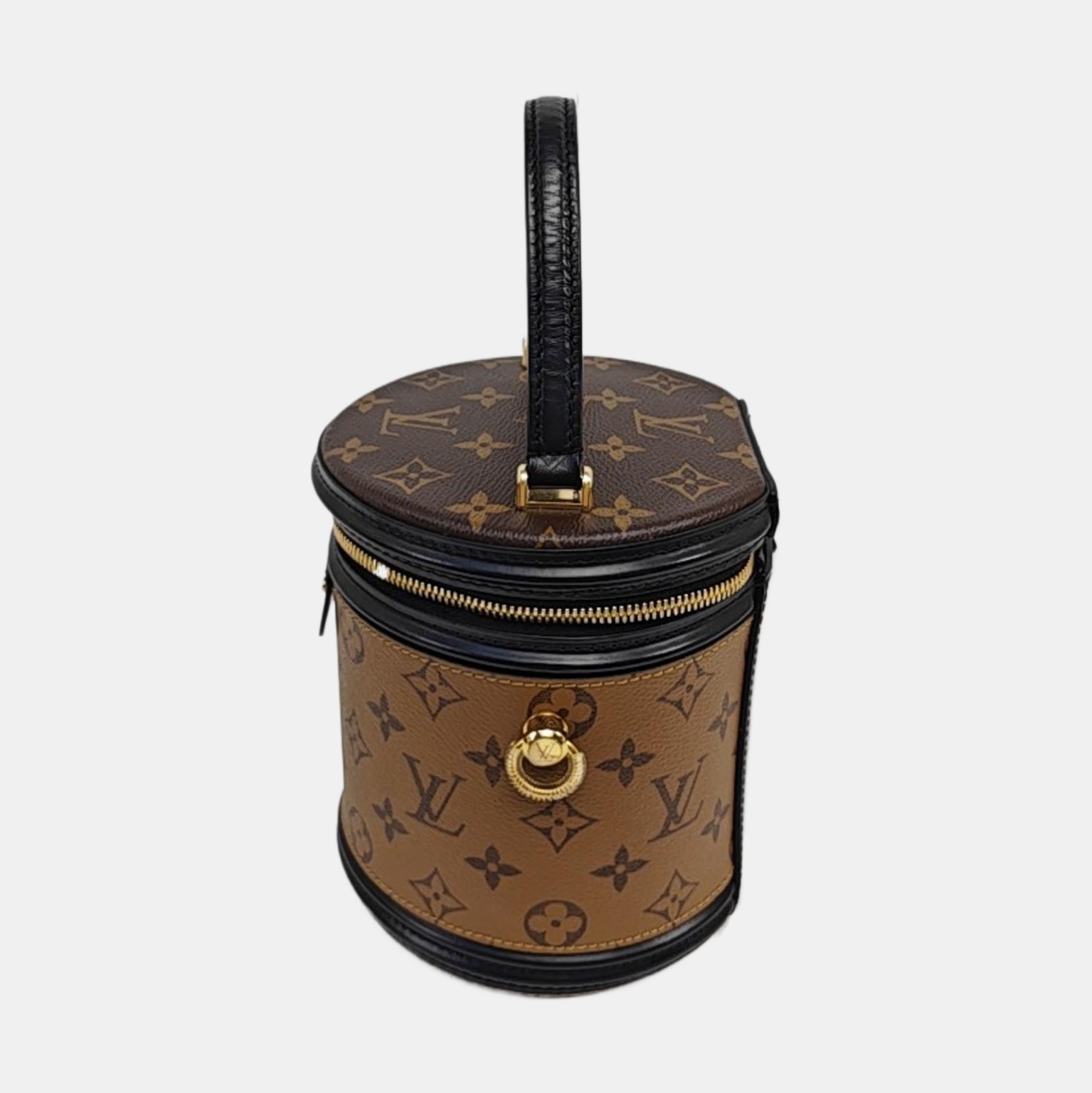 CANNES PM Monogram Coated Canvas Brown