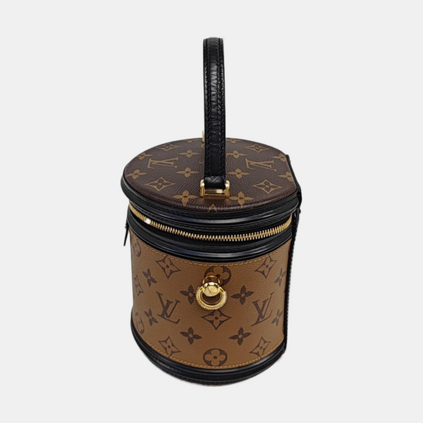 CANNES PM Monogram Coated Canvas Brown